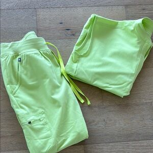 Figs Scrubs Set in Sea Mist